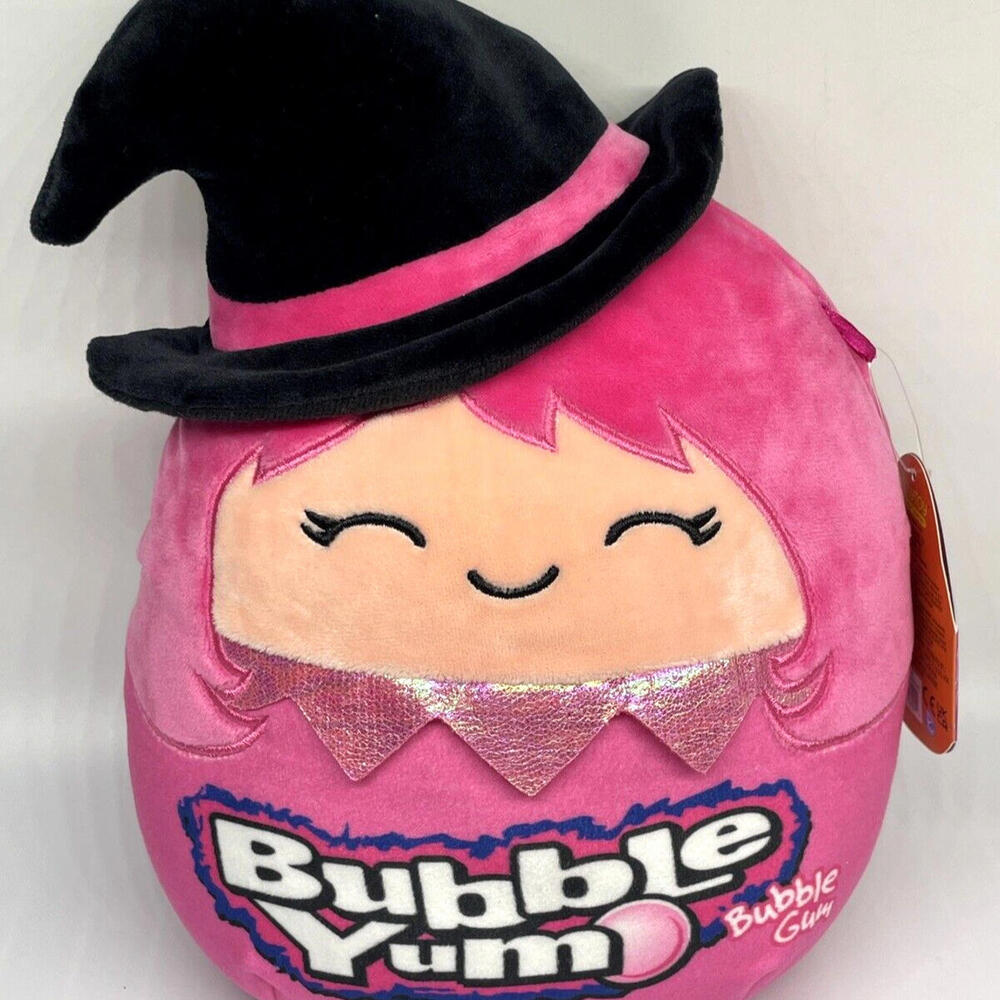 Squishmallow WEXLA the Witch 8" Bubble Yum Gum Halloween 2021 New with Tag‎